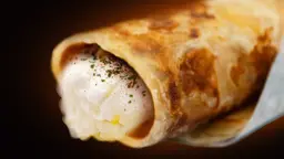 فطيرة باللبنة والزعتر